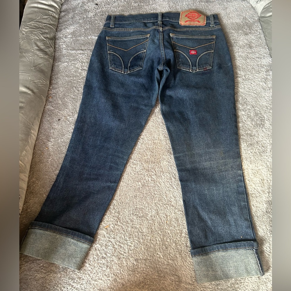 Vintage dickies 5 y2k capris skinhead denim jeans rockabilly skater skateboard - Picture 3 of 8